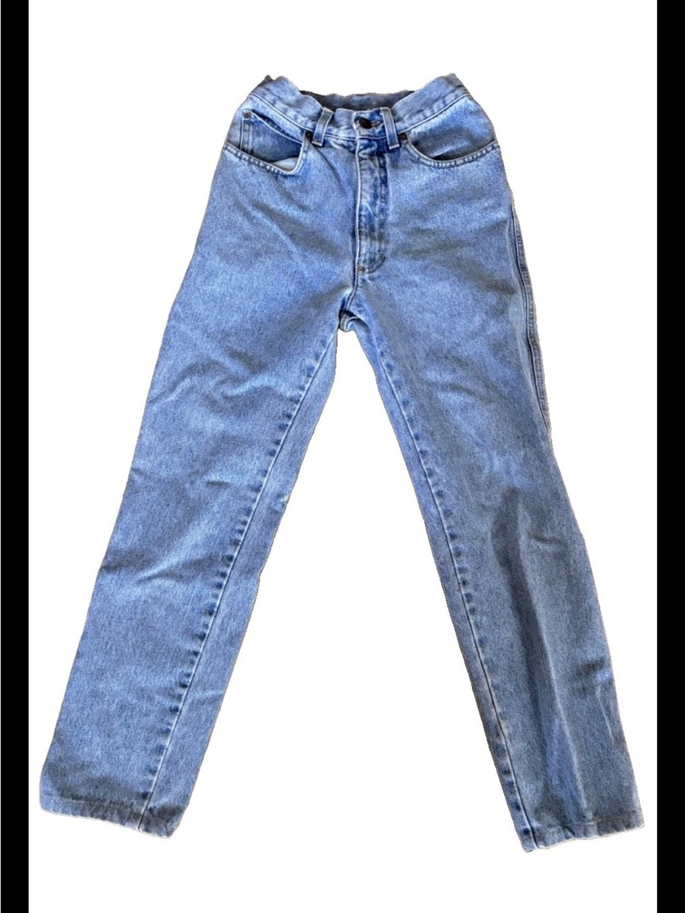 Vintage Fendi Light Wash Straight Leg Jeans